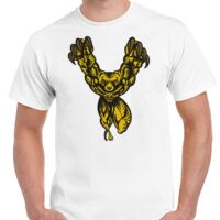 T-shirt Gildan Hammer adulte, manches courtes, 100% coton épais et doux, 203 g/m², tailles S au 5XL. Vignette