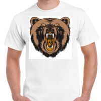 T-shirt Gildan Hammer adulte, manches courtes, 100% coton épais et doux, 203 g/m², tailles S au 5XL. Vignette