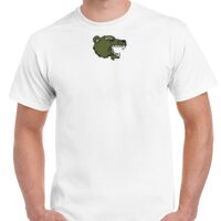 T-shirt Gildan Hammer adulte, manches courtes, 100% coton épais et doux, 203 g/m², tailles S au 5XL. Vignette