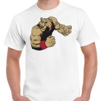 T-shirt Gildan Hammer adulte, manches courtes, 100% coton épais et doux, 203 g/m², tailles S au 5XL. Vignette