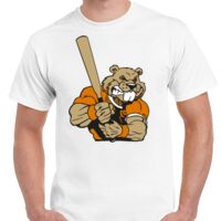 T-shirt Gildan Hammer adulte, manches courtes, 100% coton épais et doux, 203 g/m², tailles S au 5XL. Vignette