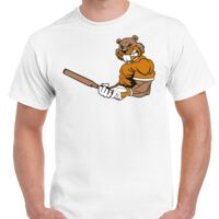 T-shirt Gildan Hammer adulte, manches courtes, 100% coton épais et doux, 203 g/m², tailles S au 5XL. Vignette