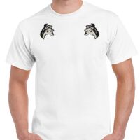 T-shirt Gildan Hammer adulte, manches courtes, 100% coton épais et doux, 203 g/m², tailles S au 5XL. Vignette