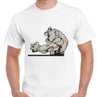 T-shirt Gildan Hammer adulte, manches courtes, 100% coton épais et doux, 203 g/m², tailles S au 5XL. Vignette