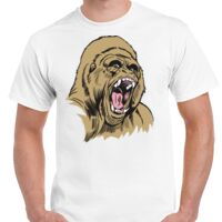 T-shirt Gildan Hammer adulte, manches courtes, 100% coton épais et doux, 203 g/m², tailles S au 5XL. Vignette