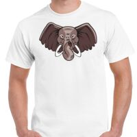 T-shirt Gildan Hammer adulte, manches courtes, 100% coton épais et doux, 203 g/m², tailles S au 5XL. Vignette