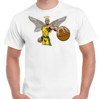 T-shirt Gildan Hammer adulte, manches courtes, 100% coton épais et doux, 203 g/m², tailles S au 5XL. Vignette