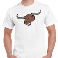 T-shirt Gildan Hammer adulte, manches courtes, 100% coton épais et doux, 203 g/m², tailles S au 5XL. Vignette