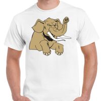 T-shirt Gildan Hammer adulte, manches courtes, 100% coton épais et doux, 203 g/m², tailles S au 5XL. Vignette