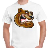 T-shirt Gildan Hammer adulte, manches courtes, 100% coton épais et doux, 203 g/m², tailles S au 5XL. Vignette