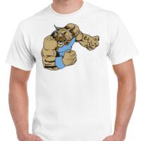 T-shirt Gildan Hammer adulte, manches courtes, 100% coton épais et doux, 203 g/m², tailles S au 5XL. Vignette