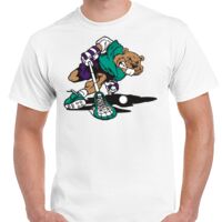 T-shirt Gildan Hammer adulte, manches courtes, 100% coton épais et doux, 203 g/m², tailles S au 5XL. Vignette