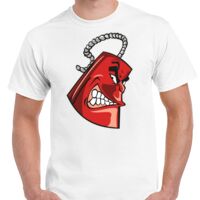 T-shirt Gildan Hammer adulte, manches courtes, 100% coton épais et doux, 203 g/m², tailles S au 5XL. Vignette