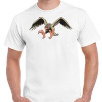 T-shirt Gildan Hammer adulte, manches courtes, 100% coton épais et doux, 203 g/m², tailles S au 5XL. Vignette