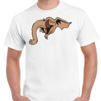 T-shirt Gildan Hammer adulte, manches courtes, 100% coton épais et doux, 203 g/m², tailles S au 5XL. Vignette