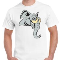 T-shirt Gildan Hammer adulte, manches courtes, 100% coton épais et doux, 203 g/m², tailles S au 5XL. Vignette