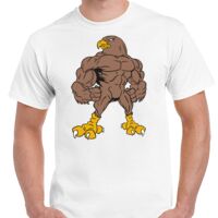 T-shirt Gildan Hammer adulte, manches courtes, 100% coton épais et doux, 203 g/m², tailles S au 5XL. Vignette