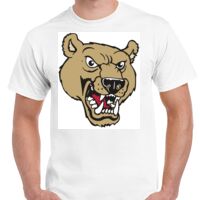 T-shirt Gildan Hammer adulte, manches courtes, 100% coton épais et doux, 203 g/m², tailles S au 5XL. Vignette