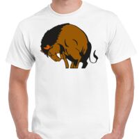 T-shirt Gildan Hammer adulte, manches courtes, 100% coton épais et doux, 203 g/m², tailles S au 5XL. Vignette