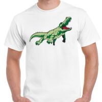 T-shirt Gildan Hammer adulte, manches courtes, 100% coton épais et doux, 203 g/m², tailles S au 5XL. Vignette