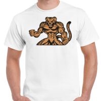 T-shirt Gildan Hammer adulte, manches courtes, 100% coton épais et doux, 203 g/m², tailles S au 5XL. Vignette