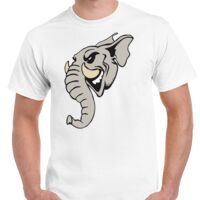 T-shirt Gildan Hammer adulte, manches courtes, 100% coton épais et doux, 203 g/m², tailles S au 5XL. Vignette