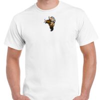 T-shirt Gildan Hammer adulte, manches courtes, 100% coton épais et doux, 203 g/m², tailles S au 5XL. Vignette