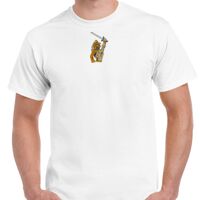 T-shirt Gildan Hammer adulte, manches courtes, 100% coton épais et doux, 203 g/m², tailles S au 5XL. Vignette