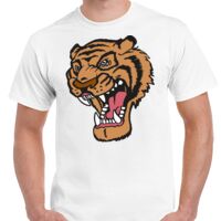 T-shirt Gildan Hammer adulte, manches courtes, 100% coton épais et doux, 203 g/m², tailles S au 5XL. Vignette