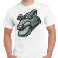 T-shirt Gildan Hammer adulte, manches courtes, 100% coton épais et doux, 203 g/m², tailles S au 5XL. Vignette