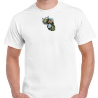 T-shirt Gildan Hammer adulte, manches courtes, 100% coton épais et doux, 203 g/m², tailles S au 5XL. Vignette
