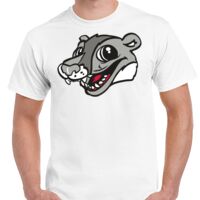 T-shirt Gildan Hammer adulte, manches courtes, 100% coton épais et doux, 203 g/m², tailles S au 5XL. Vignette