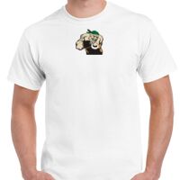 T-shirt Gildan Hammer adulte, manches courtes, 100% coton épais et doux, 203 g/m², tailles S au 5XL. Vignette