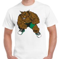 T-shirt Gildan Hammer adulte, manches courtes, 100% coton épais et doux, 203 g/m², tailles S au 5XL. Vignette