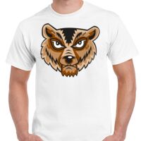 T-shirt Gildan Hammer adulte, manches courtes, 100% coton épais et doux, 203 g/m², tailles S au 5XL. Vignette