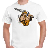 T-shirt Gildan Hammer adulte, manches courtes, 100% coton épais et doux, 203 g/m², tailles S au 5XL. Vignette