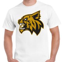 T-shirt Gildan Hammer adulte, manches courtes, 100% coton épais et doux, 203 g/m², tailles S au 5XL. Vignette