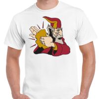 T-shirt Gildan Hammer adulte, manches courtes, 100% coton épais et doux, 203 g/m², tailles S au 5XL. Vignette