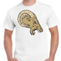 T-shirt Gildan Hammer adulte, manches courtes, 100% coton épais et doux, 203 g/m², tailles S au 5XL. Vignette