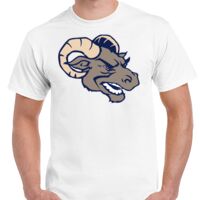 T-shirt Gildan Hammer adulte, manches courtes, 100% coton épais et doux, 203 g/m², tailles S au 5XL. Vignette