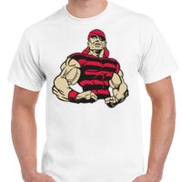 T-shirt Gildan Hammer adulte, manches courtes, 100% coton épais et doux, 203 g/m², tailles S au 5XL. Vignette