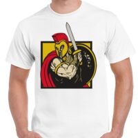 T-shirt Gildan Hammer adulte, manches courtes, 100% coton épais et doux, 203 g/m², tailles S au 5XL. Vignette