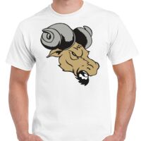 T-shirt Gildan Hammer adulte, manches courtes, 100% coton épais et doux, 203 g/m², tailles S au 5XL. Vignette