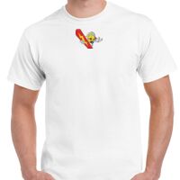 T-shirt Gildan Hammer adulte, manches courtes, 100% coton épais et doux, 203 g/m², tailles S au 5XL. Vignette