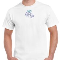T-shirt Gildan Hammer adulte, manches courtes, 100% coton épais et doux, 203 g/m², tailles S au 5XL. Vignette