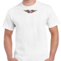 T-shirt Gildan Hammer adulte, manches courtes, 100% coton épais et doux, 203 g/m², tailles S au 5XL. Vignette
