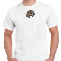 T-shirt Gildan Hammer adulte, manches courtes, 100% coton épais et doux, 203 g/m², tailles S au 5XL. Vignette