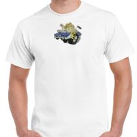 T-shirt Gildan Hammer adulte, manches courtes, 100% coton épais et doux, 203 g/m², tailles S au 5XL. Vignette