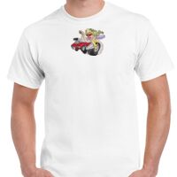 T-shirt Gildan Hammer adulte, manches courtes, 100% coton épais et doux, 203 g/m², tailles S au 5XL. Vignette