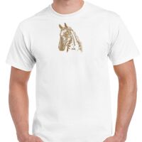 T-shirt Gildan Hammer adulte, manches courtes, 100% coton épais et doux, 203 g/m², tailles S au 5XL. Vignette